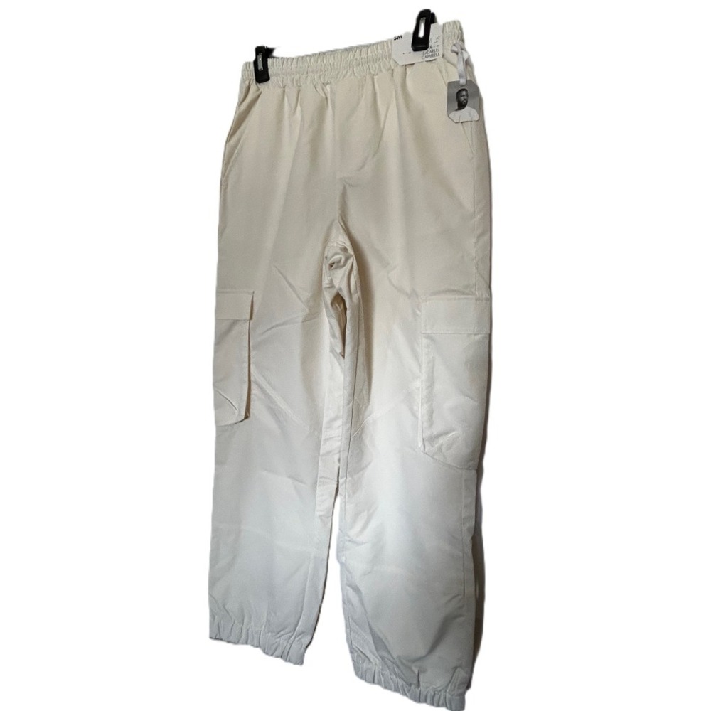 Ladarius Campbell Stylus X Men's Cargo Pants Ivory ‎ Small - Picture 2 of 4